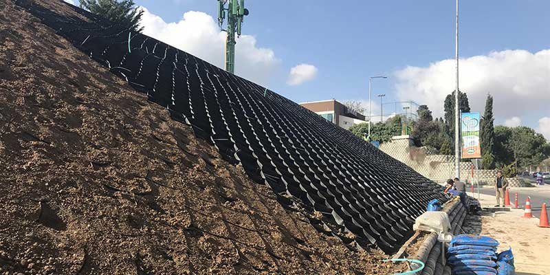 Hücresel Dolgu Sistemi Peyzaj Uygulama