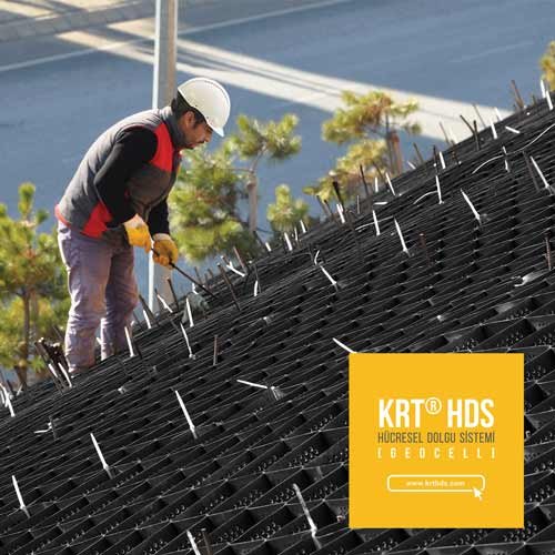 KRT Hücresel Dolgu Sistemi Geocell